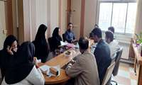 جلسه بررسی و پیاده‌سازی کد دوبعدی در بیمارستان بهشتی زنجان  